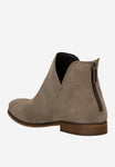 Wojas Dark Beige Leather Ankle Boots | 5500267