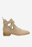 Wojas Beige Leather Ankle Boots | 5524864