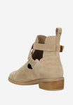 Wojas Beige Leather Ankle Boots | 5524864