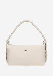 Wojas Beige Leather Crossbody Bag | 8038954