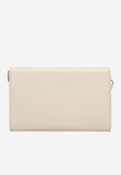 Wojas Light Beige Leather Crossbody Bag with Chain | 8029154