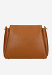 Wojas Light Brown Leather Crossbody Bag | 8010653