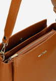 Wojas Light Brown Leather Crossbody Bag | 8010653