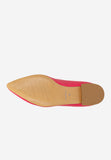 Wojas Pink Leather Ballet Flats | 4403355