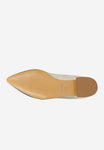Wojas Golden Leather Ballet Flats | 4403358