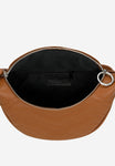 Wojas Light Brown Leather Crossbody Bag | 8009353