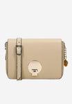 Wojas Beige Leather Crossbody Bag | 8037954