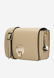 Wojas Beige Leather Crossbody Bag | 8037954