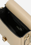 Wojas Beige Leather Crossbody Bag | 8037954