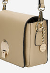 Wojas Beige Leather Crossbody Bag | 8037954