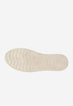 Wojas White Leather Espadrilles Slip-On Flats | 4627759