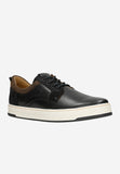 Wojas Black and Brown Leather Sneakers | 1022071