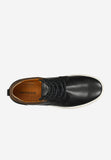Wojas Black and Brown Leather Sneakers | 1022071