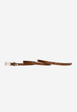 Wojas Women's Thin Brown Leather Belt | 9307452