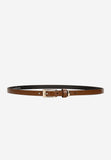 Wojas Women's Thin Brown Leather Belt | 9307452