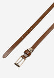 Wojas Women's Thin Brown Leather Belt | 9307452