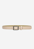 Wojas Women's Beige Leather Embossed Belt | 9310154