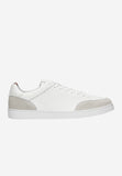 Wojas White and Gray Leather Sneakers | 1021750