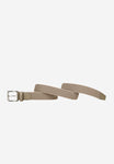 Wojas Beige Braided Leather Belt | 9300974