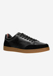 Wojas Black Leather Sneakers | 1021751