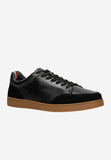 Wojas Black Leather Sneakers | 1021751