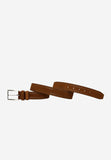 Wojas Light Brown Perforated Leather Belt | 9310663