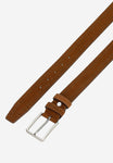 Wojas Light Brown Perforated Leather Belt | 9310663