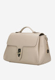 Wojas Beige Leather Crossbody Bag | 8038754