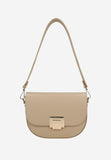 Wojas Beige Leather Crossbody Bag | 8031354