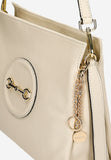 Wojas Light Beige Leather Shoulder Bag | 8038054