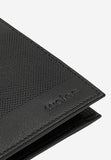 Wojas Large Black Embossed Leather Wallet | 9108051