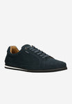 Wojas Dark Blue Leather Sneakers | 1019326