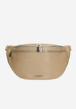 Wojas Beige Leather Waist Bag | 8029854