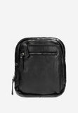 Wojas Small Black Leather Messenger Bag | 8003451