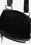 Wojas Small Black Leather Messenger Bag | 8003451