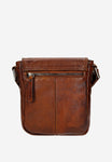 Wojas Light Brown Leather Messenger Bag | 8004553