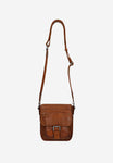 Wojas Light Brown Leather Messenger Bag | 8004553