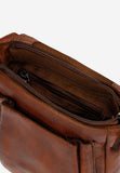 Wojas Light Brown Leather Messenger Bag | 8004553