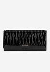 Wojas Large Black Patent Leather Wallet | 9108731