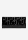 Wojas Large Black Patent Leather Wallet | 9108731
