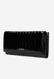 Wojas Large Black Patent Leather Wallet | 9108731