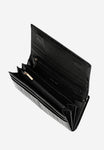 Wojas Large Black Patent Leather Wallet | 9108731
