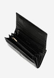 Wojas Large Black Patent Leather Wallet | 9108731