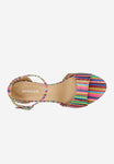 Wojas Multicolor Leather High Heels Sandals | 7618250