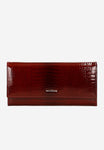 Wojas Red Embossed Leather Wallet | 9105835