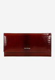 Wojas Red Embossed Leather Wallet | 9105835