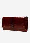 Wojas Red Embossed Leather Wallet | 9105835