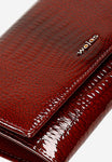 Wojas Red Embossed Leather Wallet | 9105835