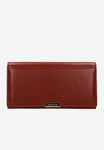 Wojas Red Leather Wallet with Golden Detail | 9108855