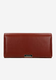 Wojas Red Leather Wallet with Golden Detail | 9108855